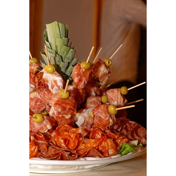 Poster 24/" x 36/" Meat Sausage Ham